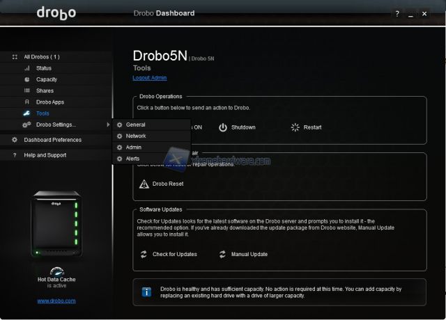 Drobo Dashboard_2016-10-02_13-59-01